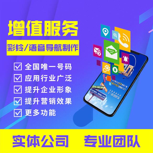 彩铃/语音导航制作